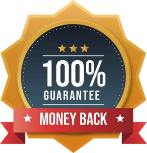 60-day money-back guarantee seal